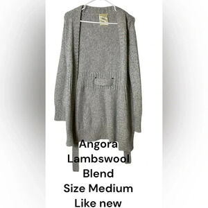 long cardigan,lambswool blend,Boho,cottagecore,indie,granola ,clueless preppy